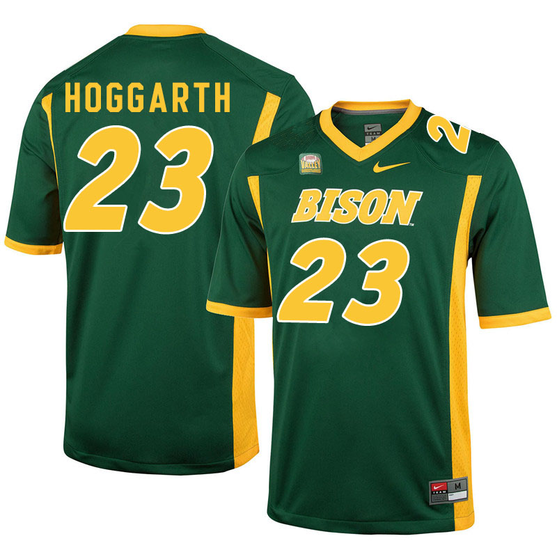 Men #23 Ben Hoggarth North Dakota State Bison College Football Jerseys Sale-Green